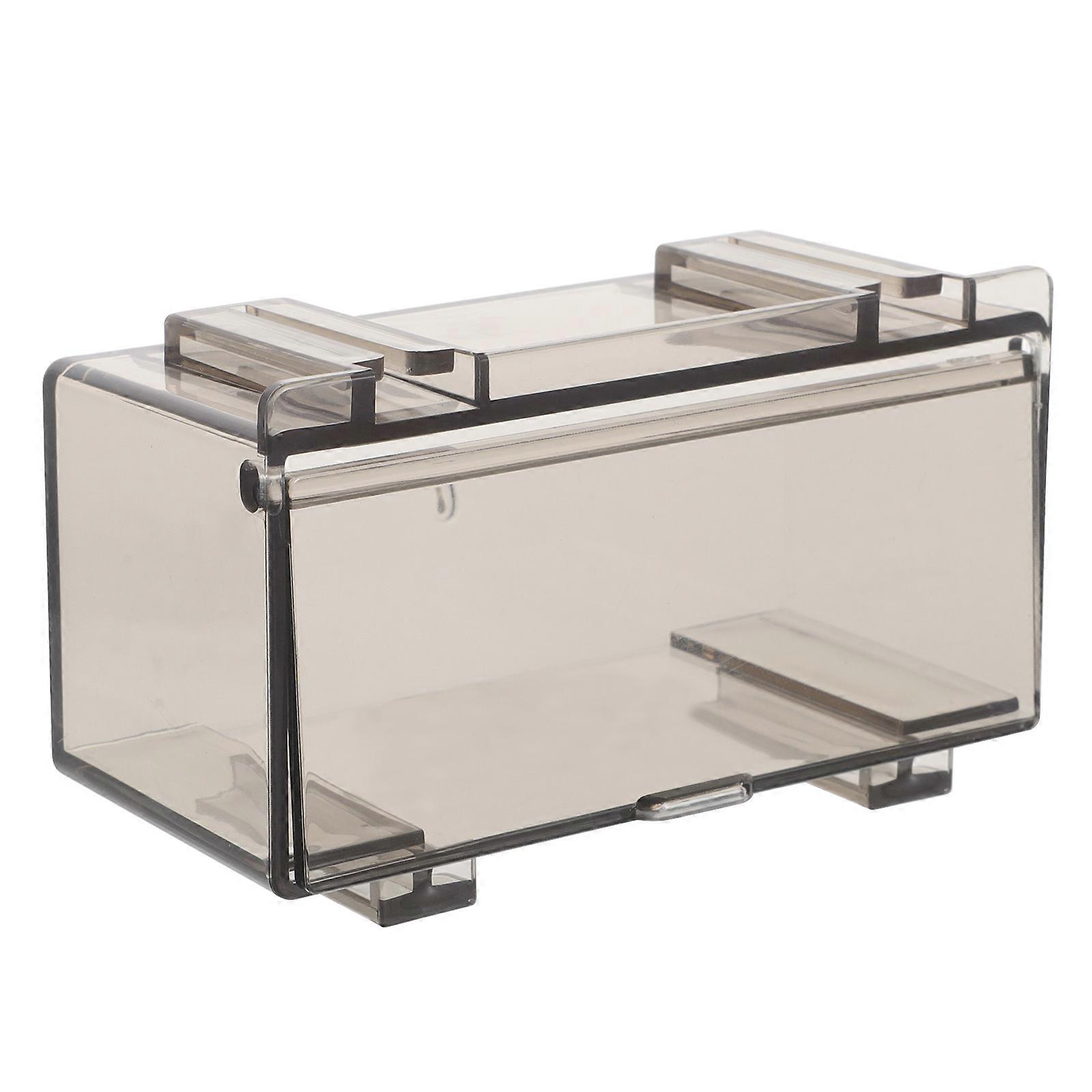 Car Toy Organizer Plastic Display Case for Storage Clear Design