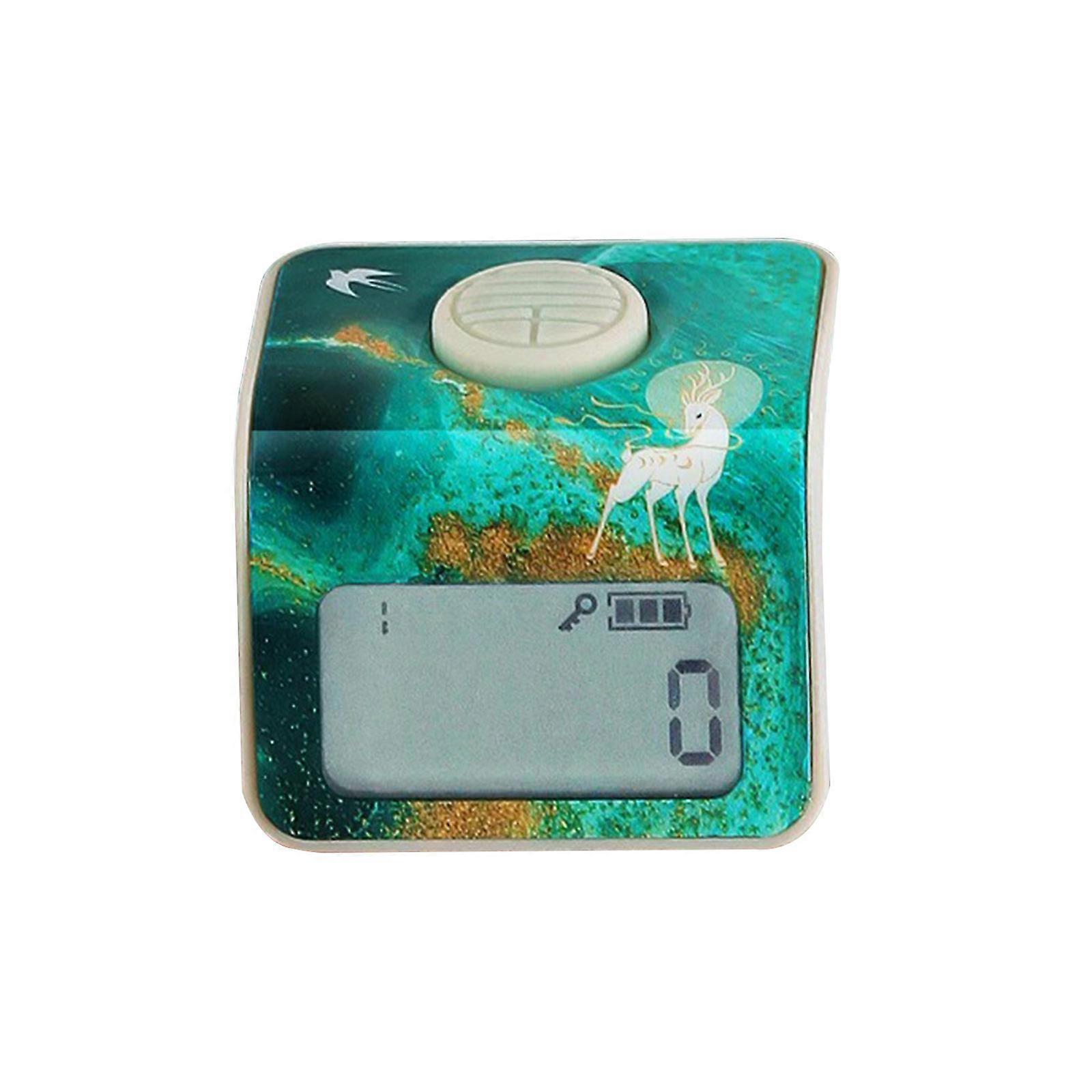 Upgraded Counting Tool Plastic Counter with Charging & Glow in the Dark 9 Channels Lightweight for MeditationPraying Multicolor