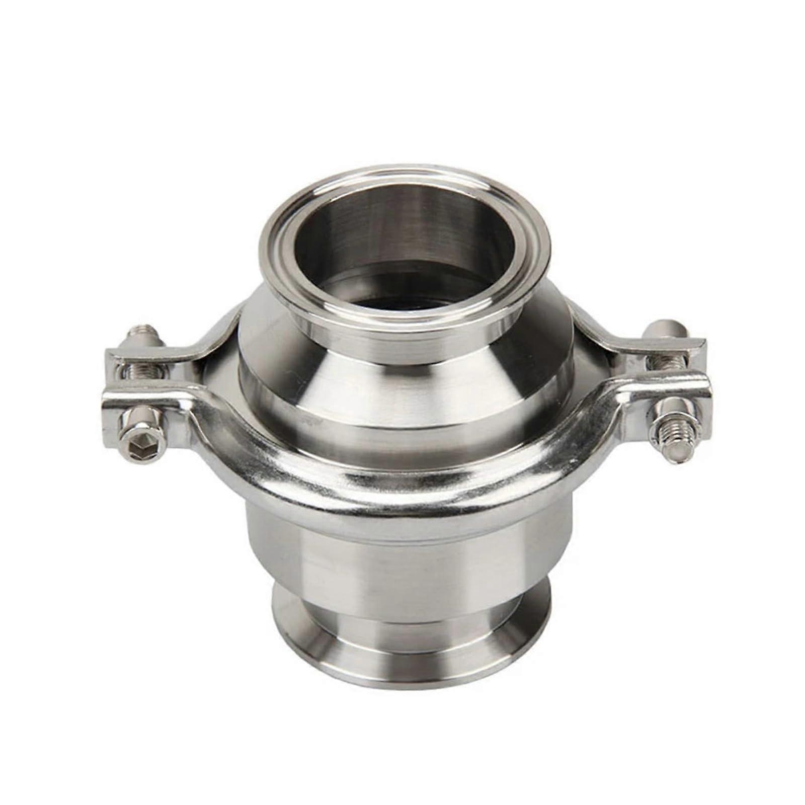2 Inch Tri Clamp Check Valve SS304 Stainless Steel One Way Flow Control Corrosion Resistant