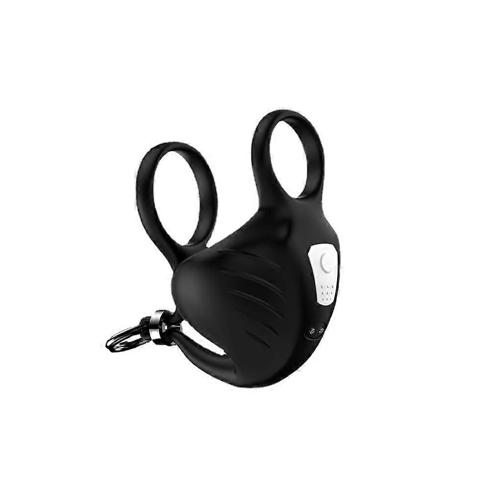 Vibrating Cock Ring with Remote Control, Waterproof Silicone Male Delay Ejaculation Toy for Couples