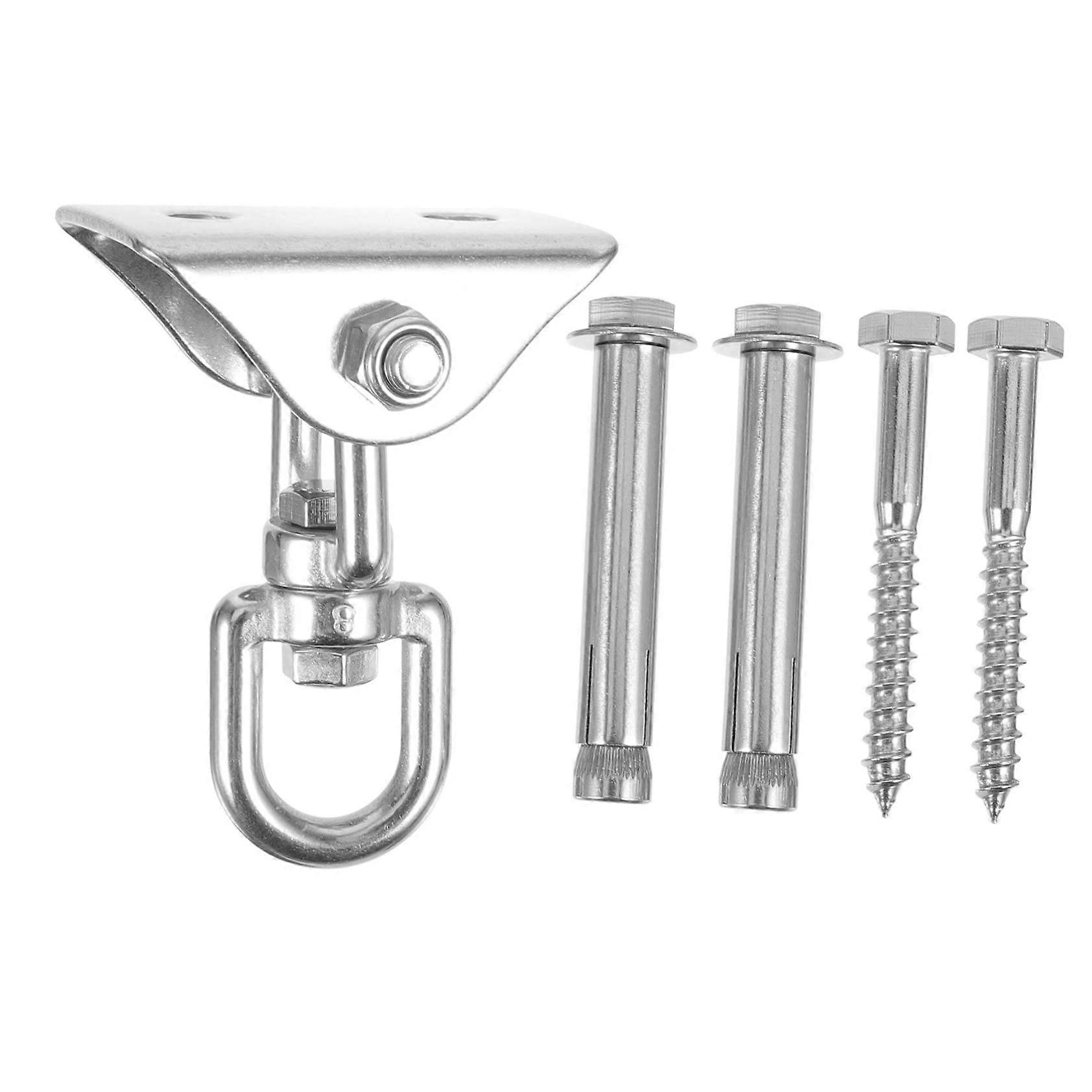 Hammock Ceiling Hooks Heavy Duty Swing Hangers Rustproof Stainless Steel Easy Mount Kit