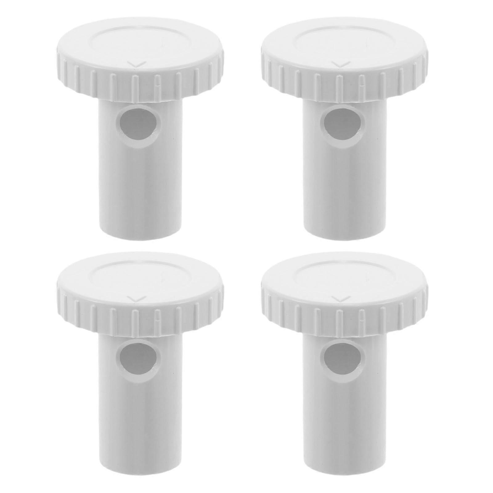 4pcs Cooler Drain Plug Replacement with Leakproof Seal, Universal Freezer Drain Hole Caps