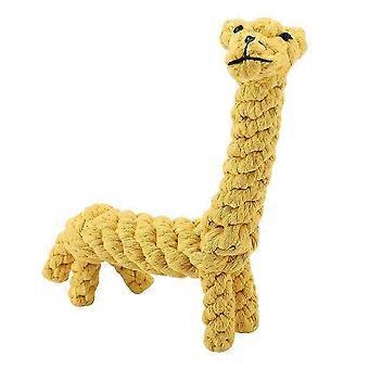 Cute Dog Toy: Cotton BiteResistant Giraffe for Teeth Cleaning 25-26