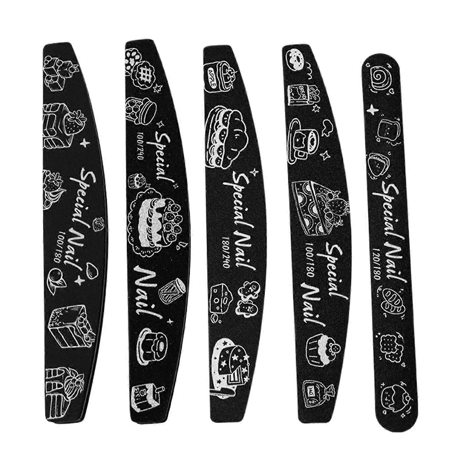 DoubleSided Nail File and Buffer Block with Cartoon Design for Precise Shaping and Polishing