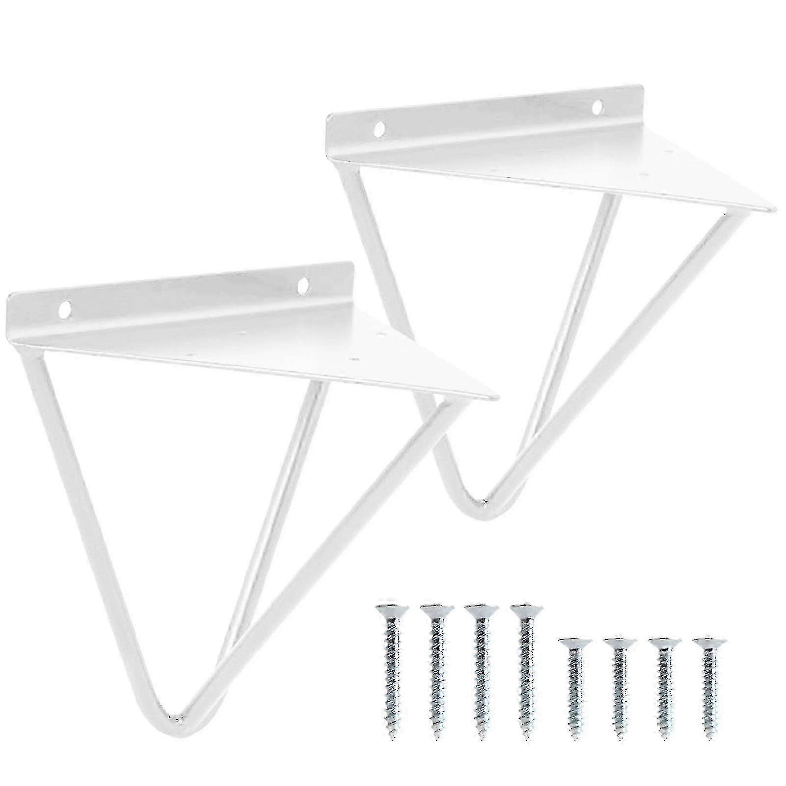 2026 Modern Iron Triangle Wall Shelf Brackets for Home Decor and Kitchen