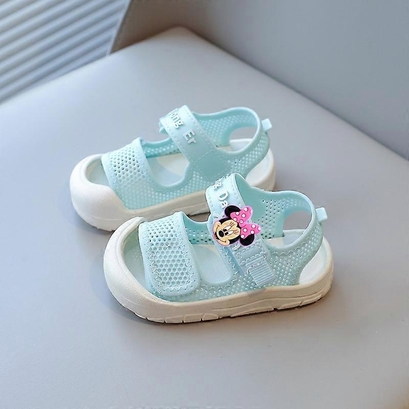 Disney Mickey Mouse boy girl Home Outdoor Summer Baby Beach Shoes Kids Sandals Soft-Sole children minnie Toddler Shoes