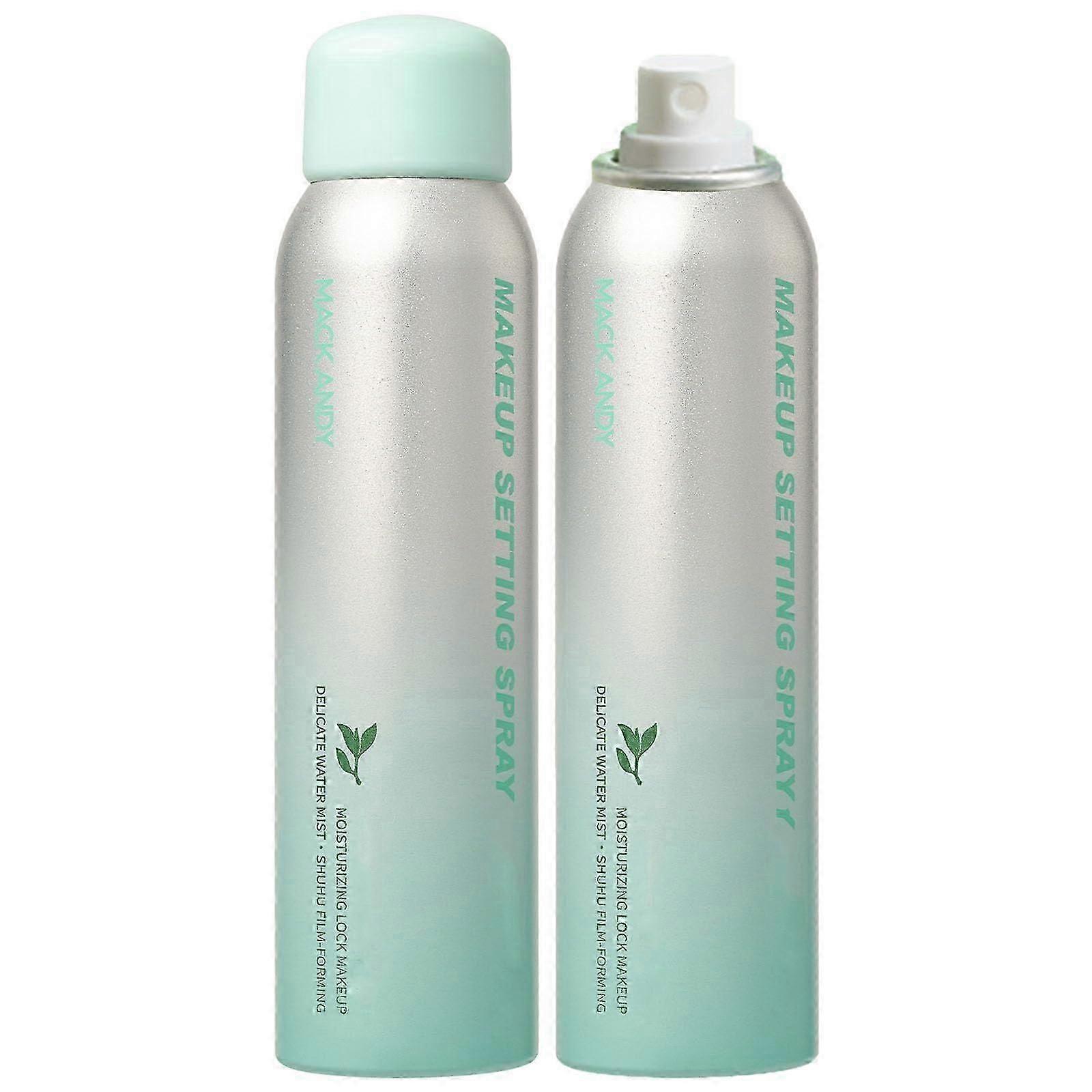 Makeup Setting Spray with Plant Essence, 24h Waterproof Sweatproof Oil Control Hydration