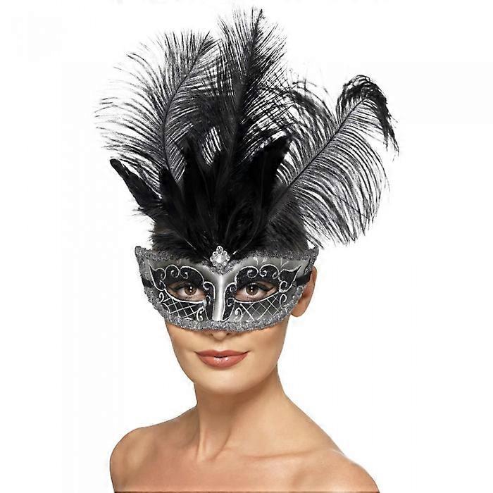 Smiffys Venetian Colombina Eye Mask
