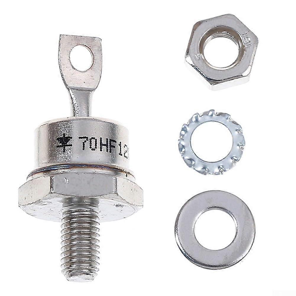 70A 1200V  Power Rectifier Diode for Converters with  Surge Current and Stud Mount