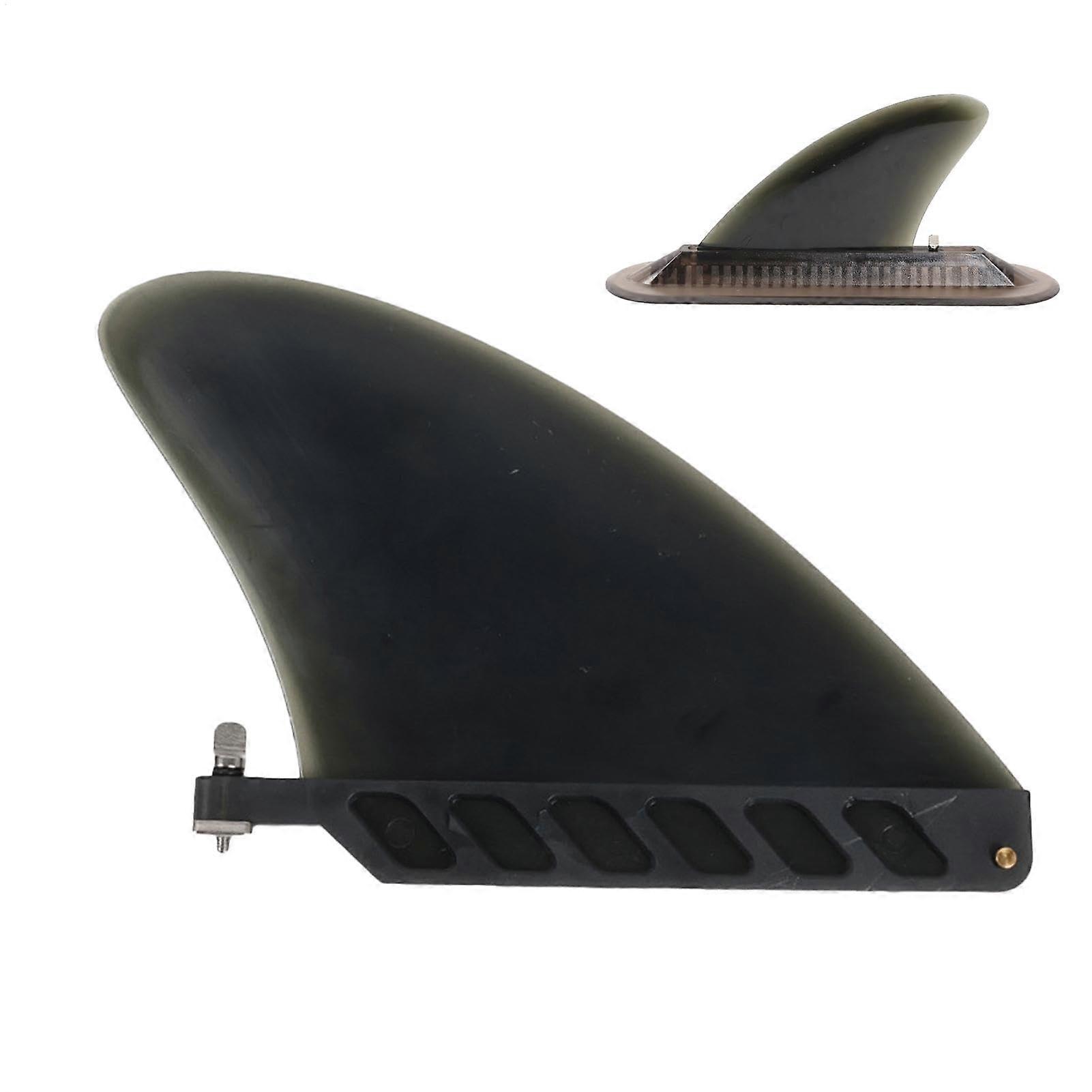 Replacement Paddle Board Fin with Screws, Durable PVC Center Fin for Inflatable Boards, Tool Install