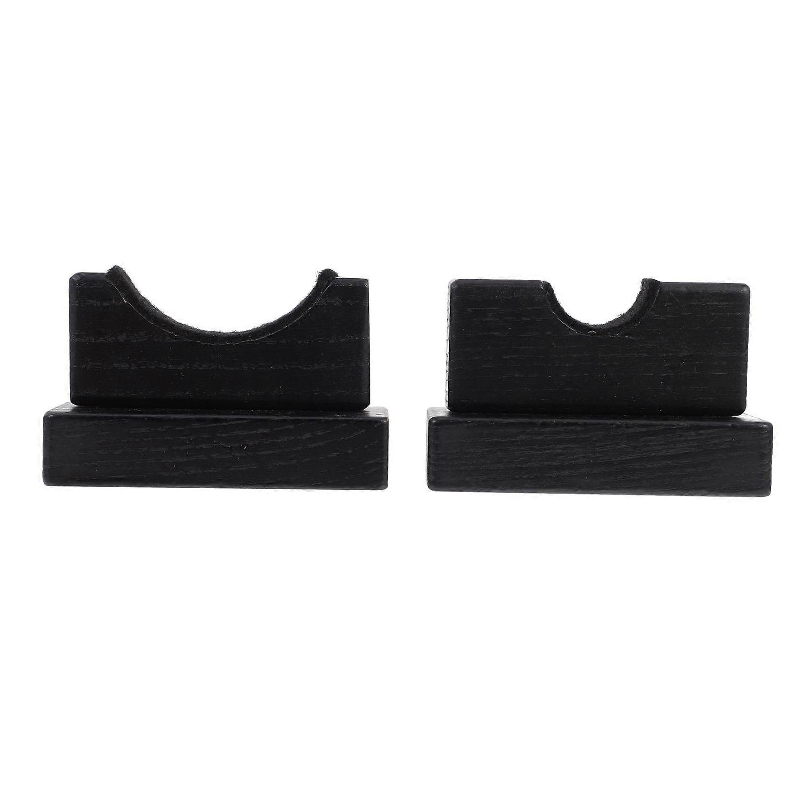 2Pcs Baseball Bat Display Holders Baseball Bat Display Stands for Home (Black)