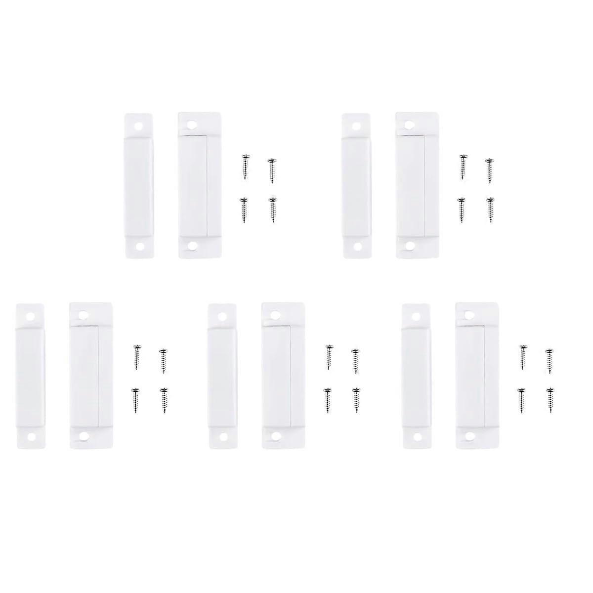 5Pcs Door Window Magnetic Sensor Wired Contact Switch MC31 NC MC31B NO for Home Security