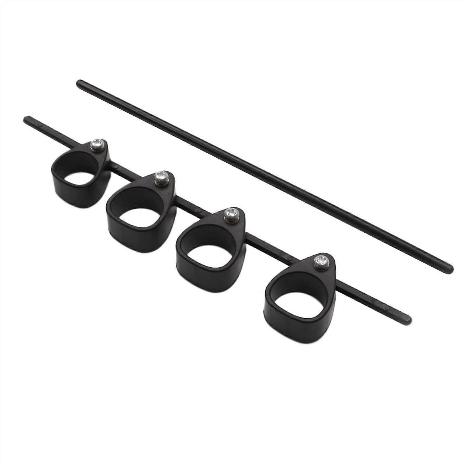 Guitar Finger Exerciser Strength and Flexibility Trainer for Beginners Black Durable Elastic Tool