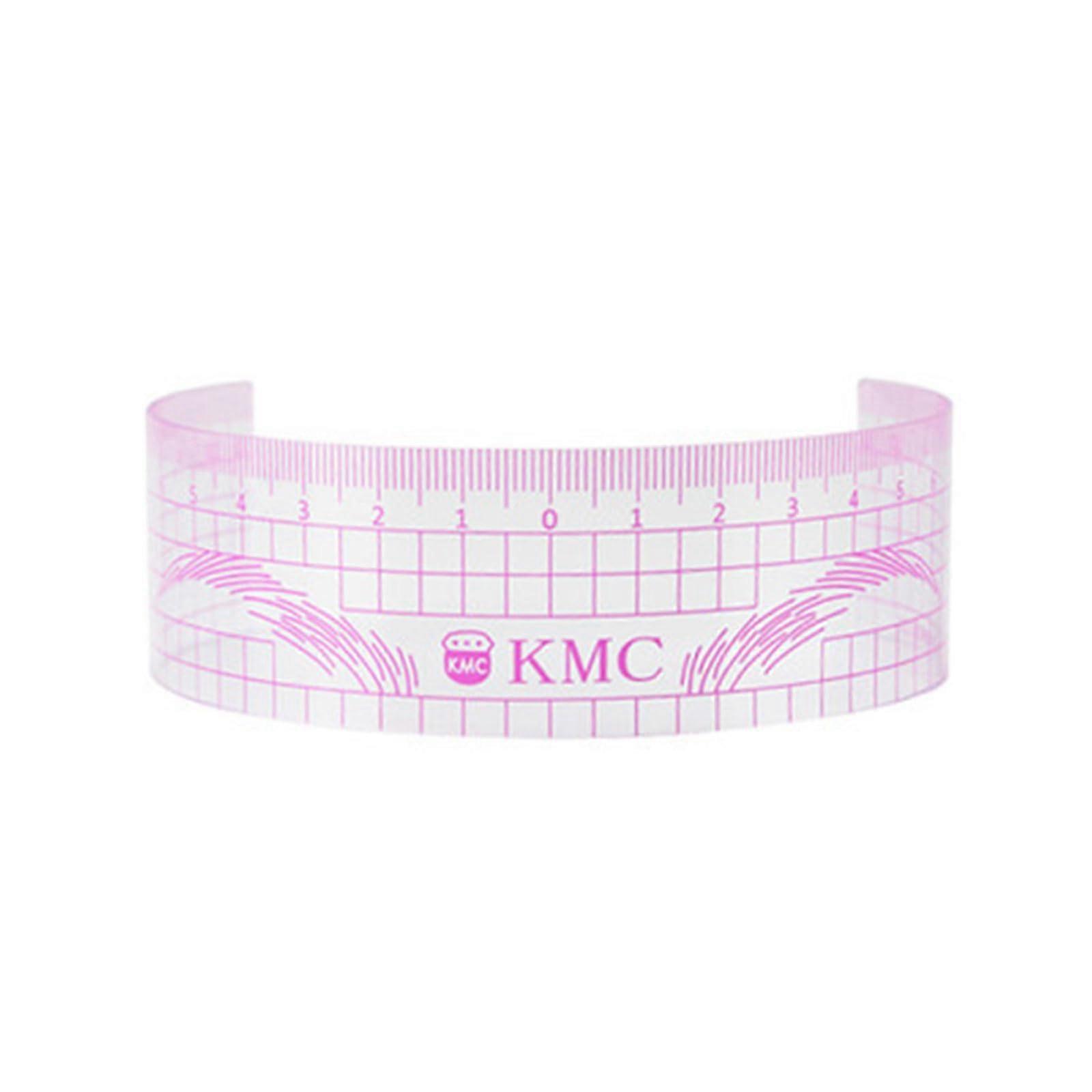 Eyebrow Ruler for Microblading Accurate Brow Mapping and Symmetry Guide Plastic Measuring Tool