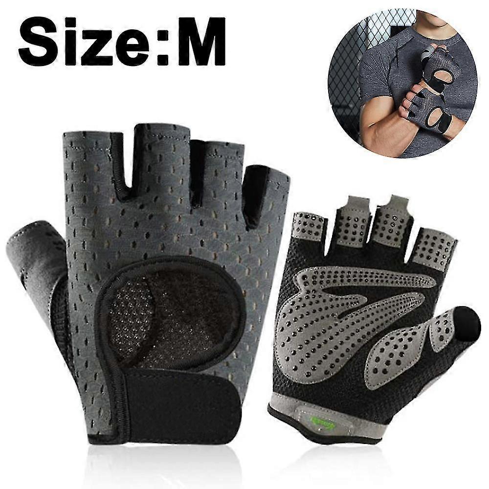 Workout Gloves,ventilated Exercise Cycling Gloves,silicone Padding