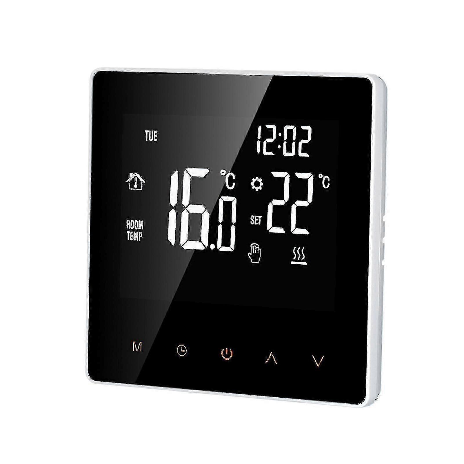 Wi-fi Smart Thermostat Digital Temperature Controller Tuya App Control Lcd Displaytouch Screen Week Programmable Electric Floor Heating Thermostat For