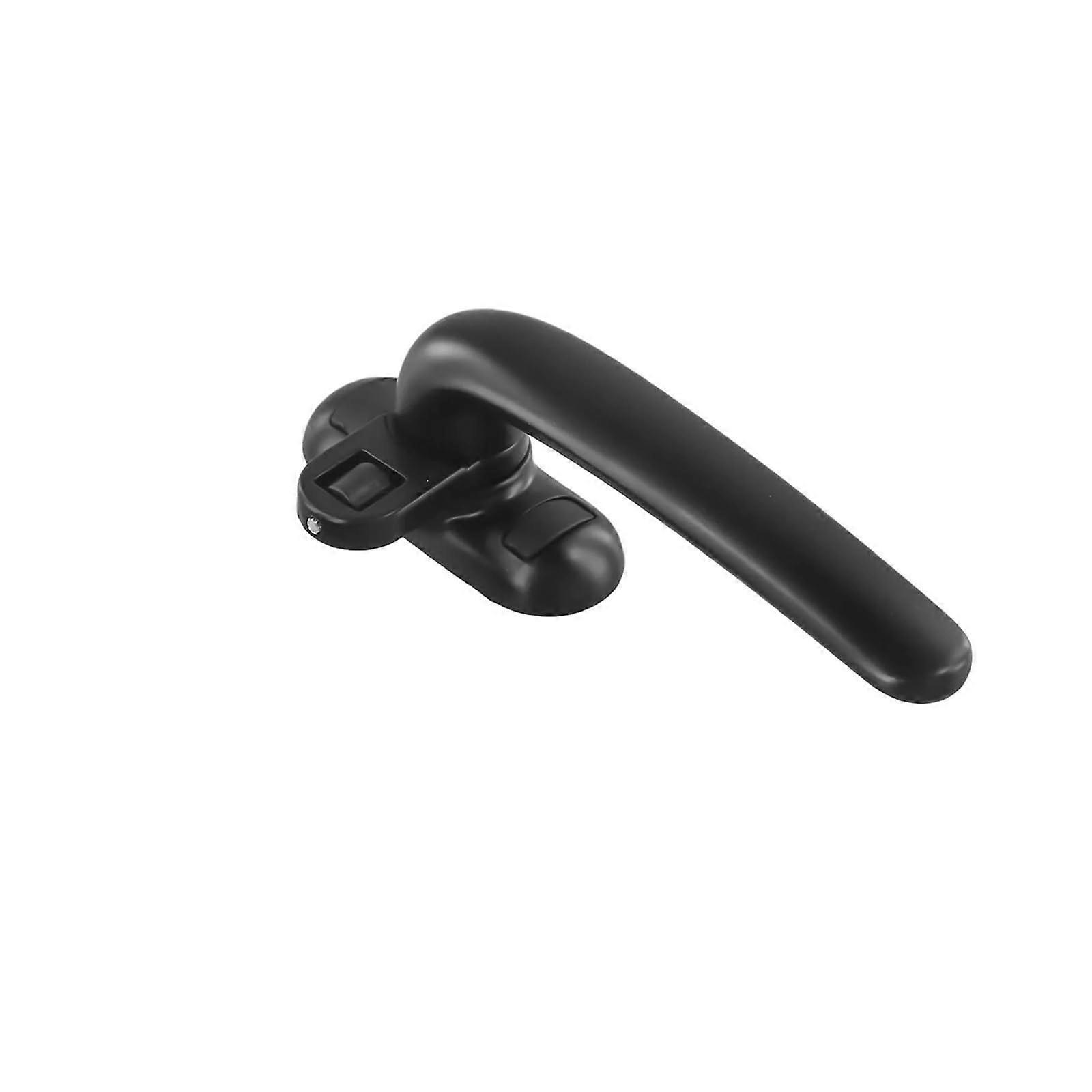 Black Right Side Window Handle Replacement, Aluminum Alloy Door Handle with AntiTheft Lock