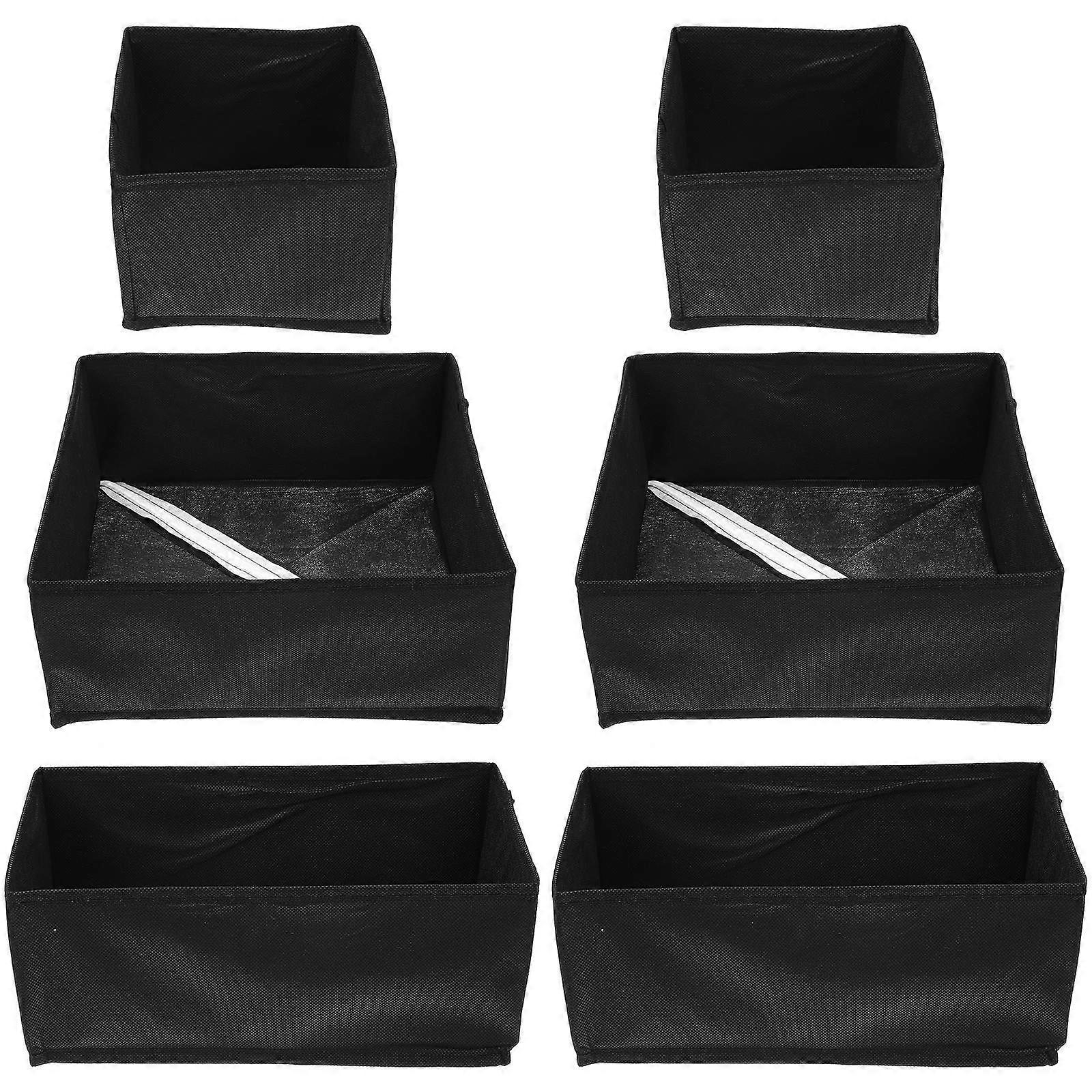 Foldable Boxes Drawer Type Folding 18Pcs Underwear Storage Containers