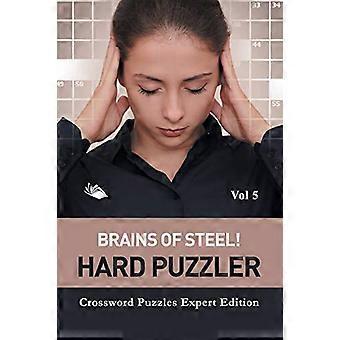Hjerner av stål! Hard Puzzler Vol 5: Kryssord Expert Edition