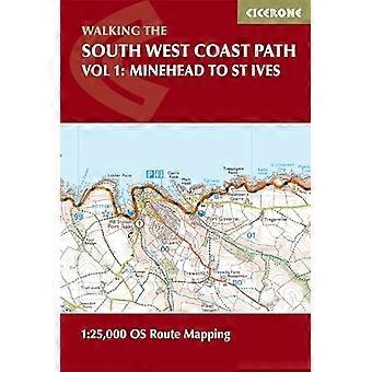 Sørvestkystens stikarthefte - Vol 1: Minehead til St Ives: 1:25 000 OS-rutekartlegging