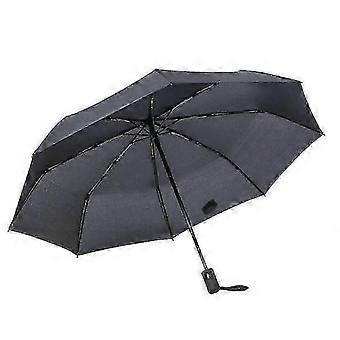 Automatic Small Compact Travel Umbrella - Black