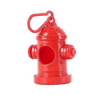 Pet Fire Hydrant-style Garbage Bag Collector, Portable Poop Bag Dispenser For Dog Walks, Poop Bag Storage Keychain