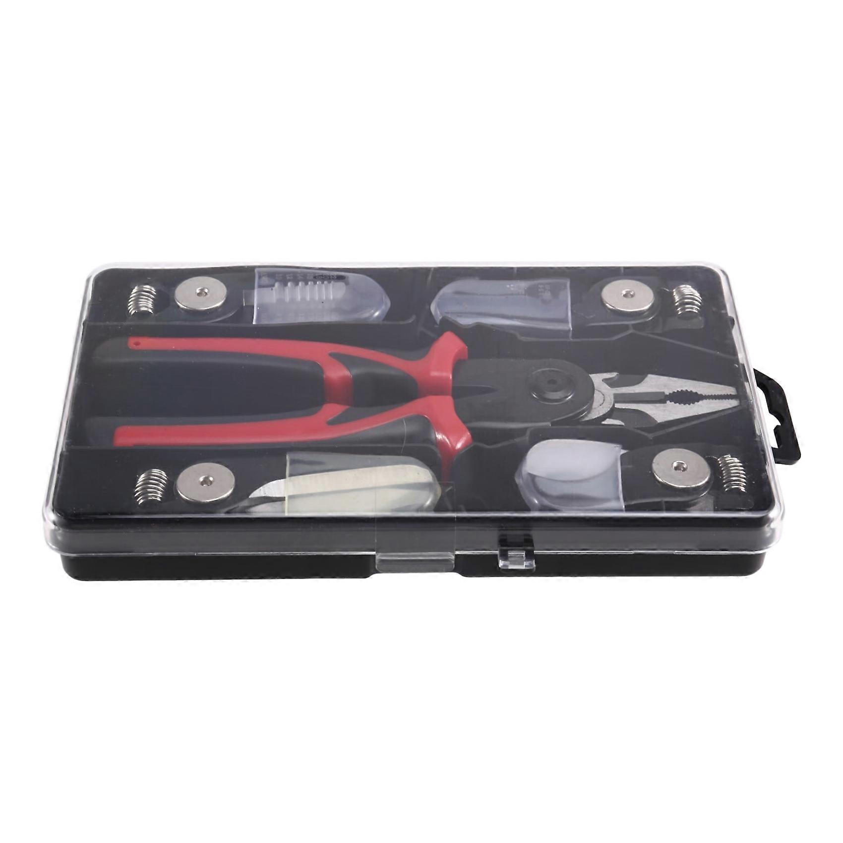 5-in-1 Multifunctional Pliers Set,Wire Stripper/Cutter/Crimper,Interchangeable Pliers Head Wire Cutting Tool