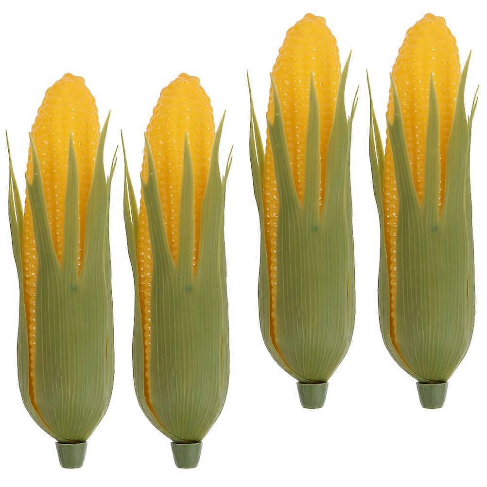 Simulated Corn Model Fake Corn Ornament for Display 12Pcs
