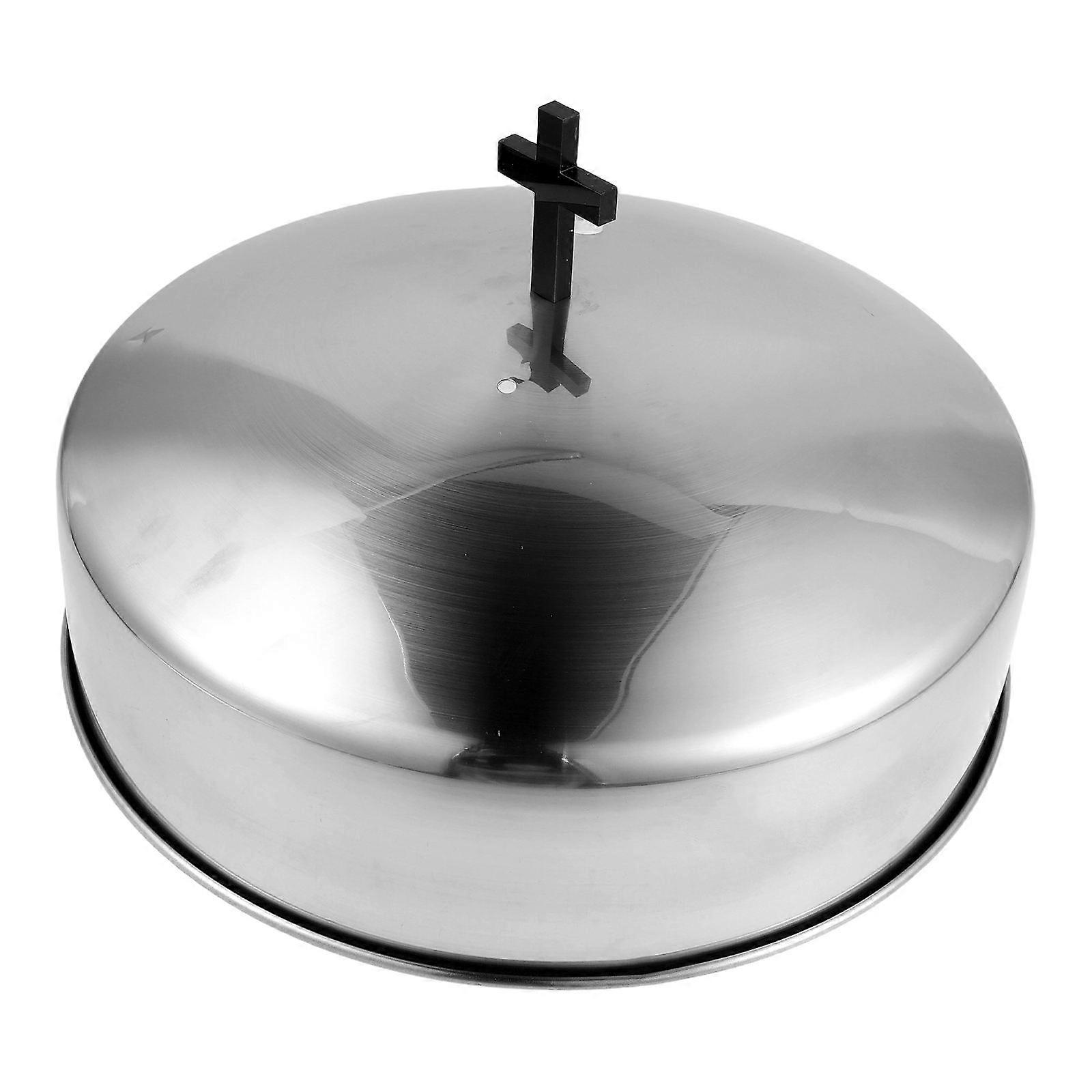 Communions Tray Multi-Function Stainless Steel Lid for Kitchen Use