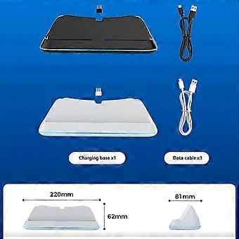 Charging Dock for Playstation Portal Type-C Contact Triple Safety Protection Efficient Station Black