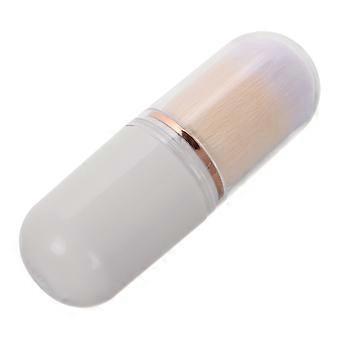 Retractable Makeup Brush Portable Blush Brush for Cheeks Travel Size Powder Foundation Brush Mini Makeup Brush with Cover for Blush and Highlighter