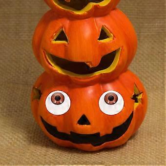 Acessório para boneca: olhos vazios, 8 unidades em cores variadas, ideal para o Halloween e projetos de artesanato.