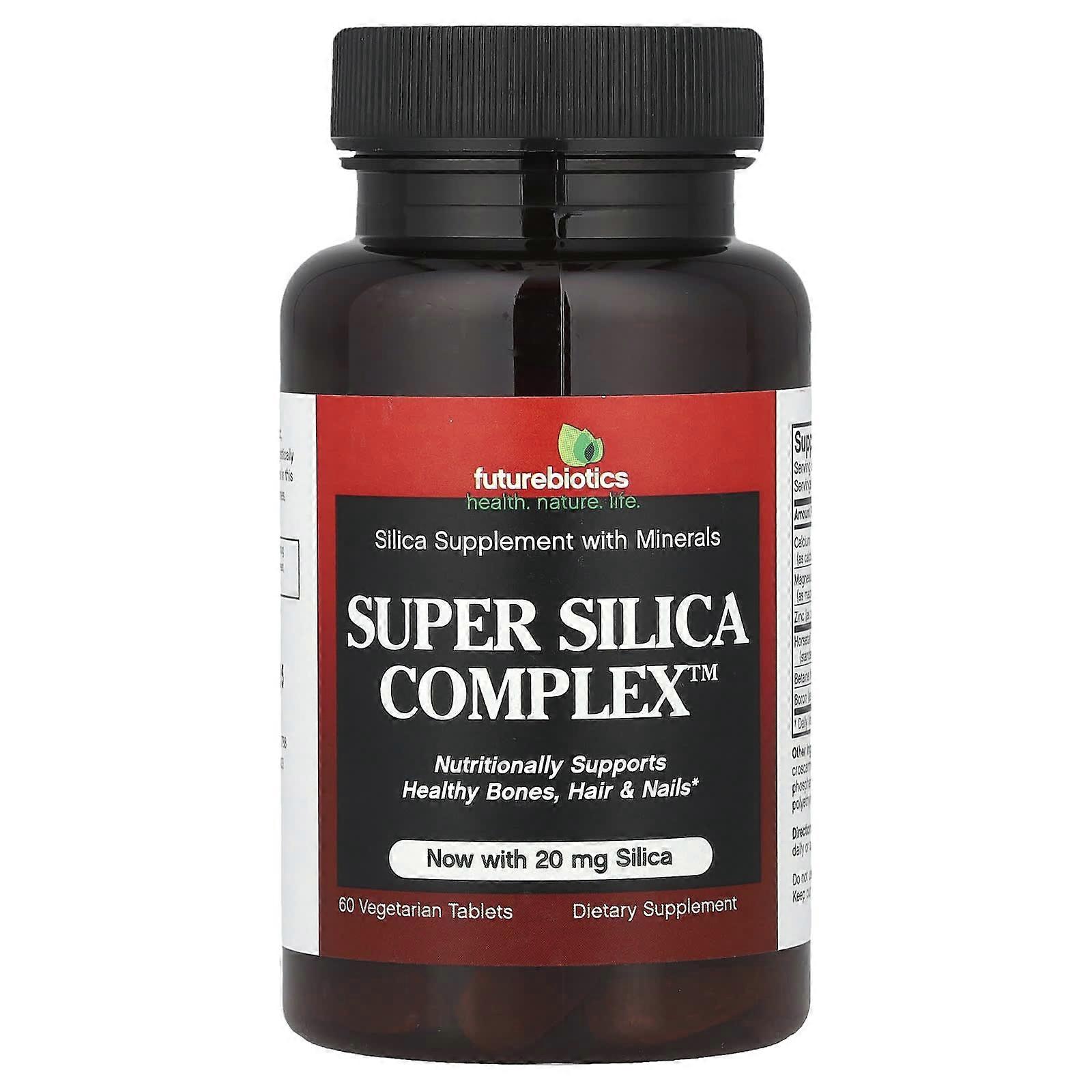 Futurebiotics, Super Silica Complex™, 60 Vegetarian Tablets, 3-Pack