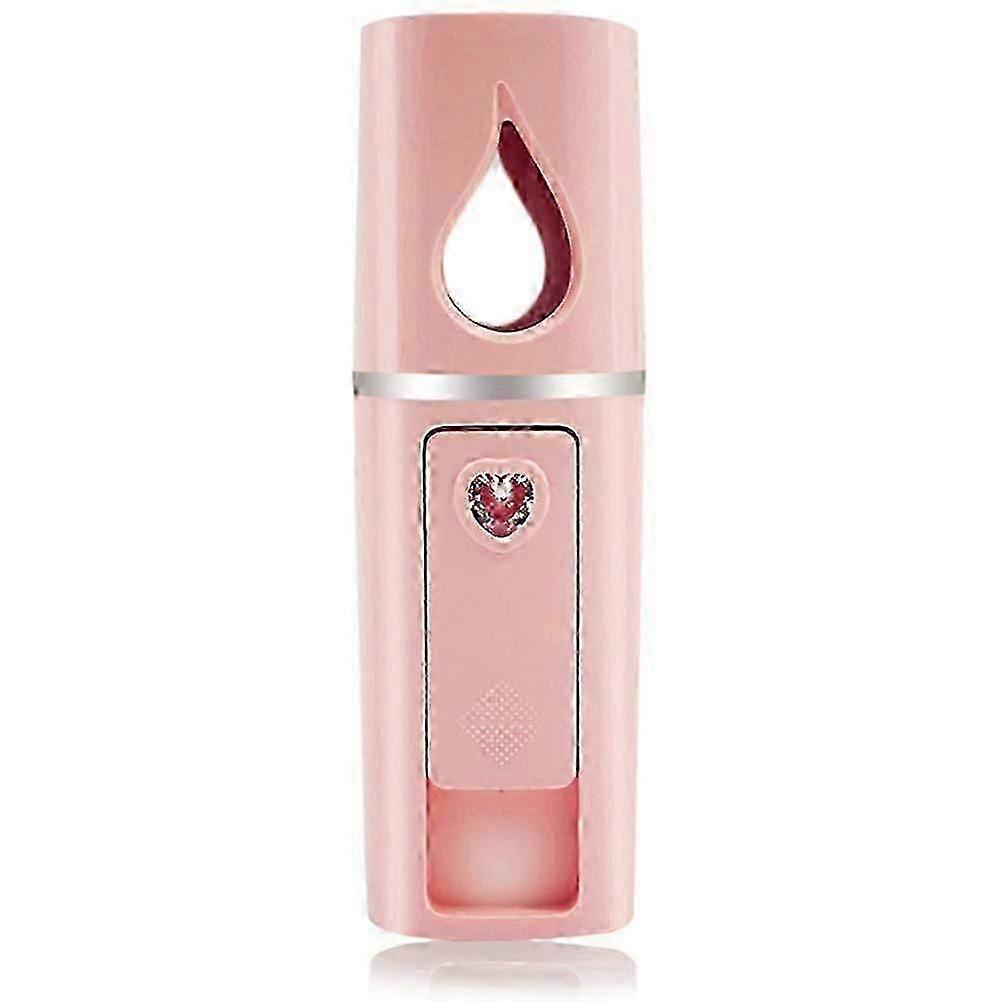 2026 Suitable Portable Nano Mister Mini Steamer Atomization Pink