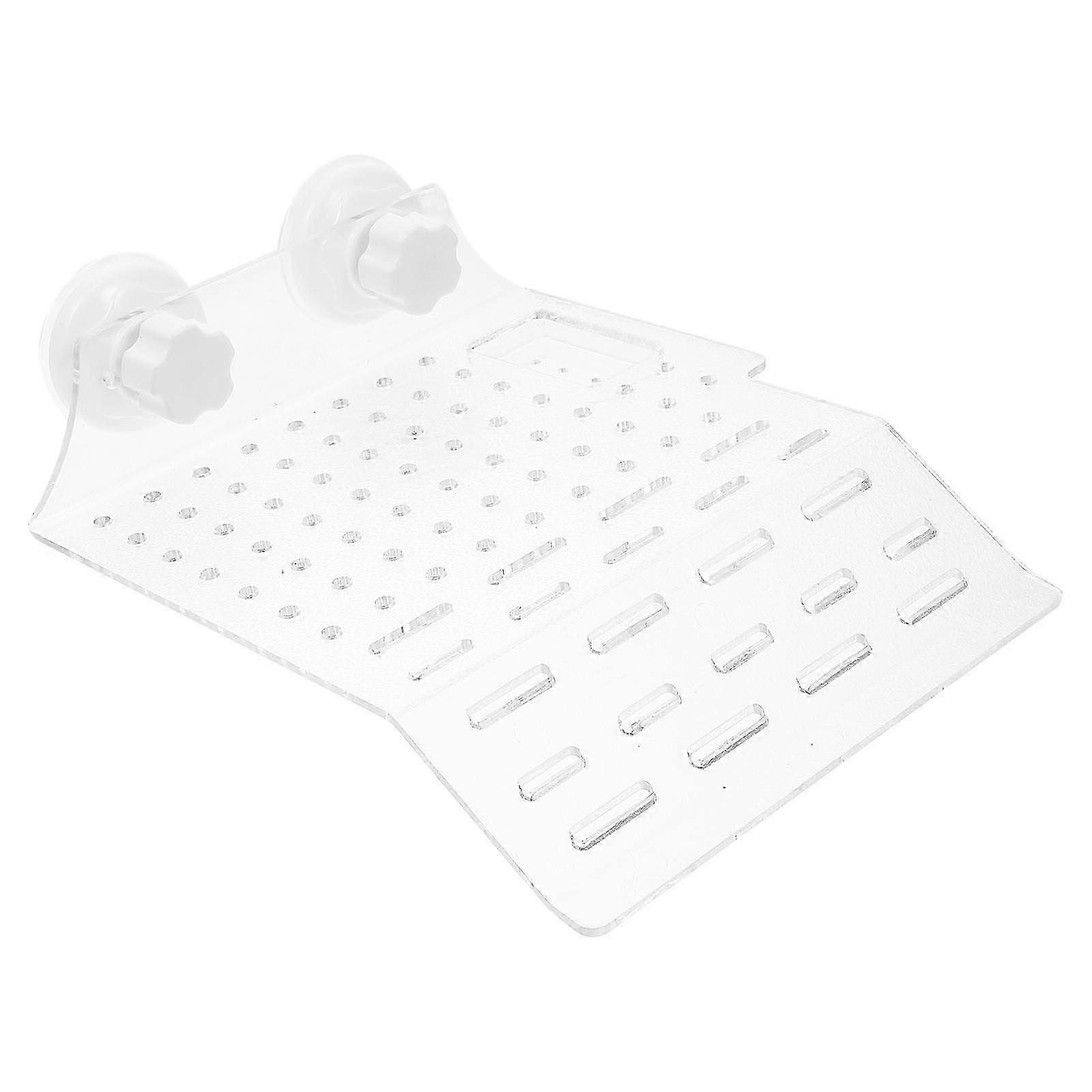 1pc Acrylic Turtle Basking Floating Resting Platcompatible withm compatible with Turtle Tank
