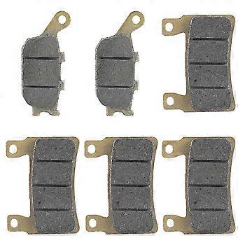 6 pastilhas de freio a disco dianteiras e traseiras para motocicletas CBR 600 F4 F4I