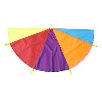 2 m Regenbogen Fallschirm Kinder Fallschirm Fallschirm 6ft Fallschirm 12ft Spielfallschirm