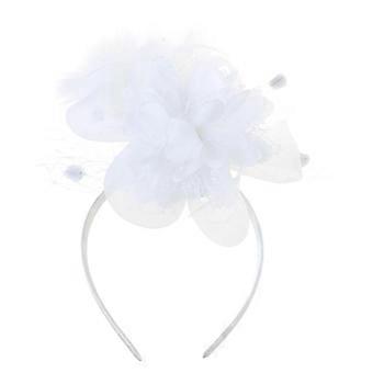 Feather Hair Clip Cocktails Elegant Flower Headwear for Girl Hair Headwear Roaring 1920s Flapper Hair Clip