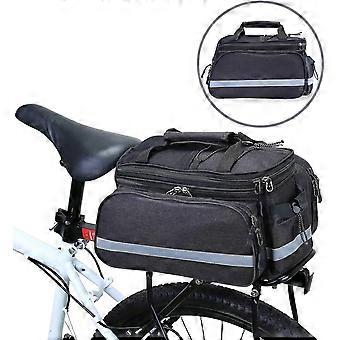 Luggage carrier bag waterproof bike bag Rear wheel bag Luggage carrier bag with rain cover-Excellent