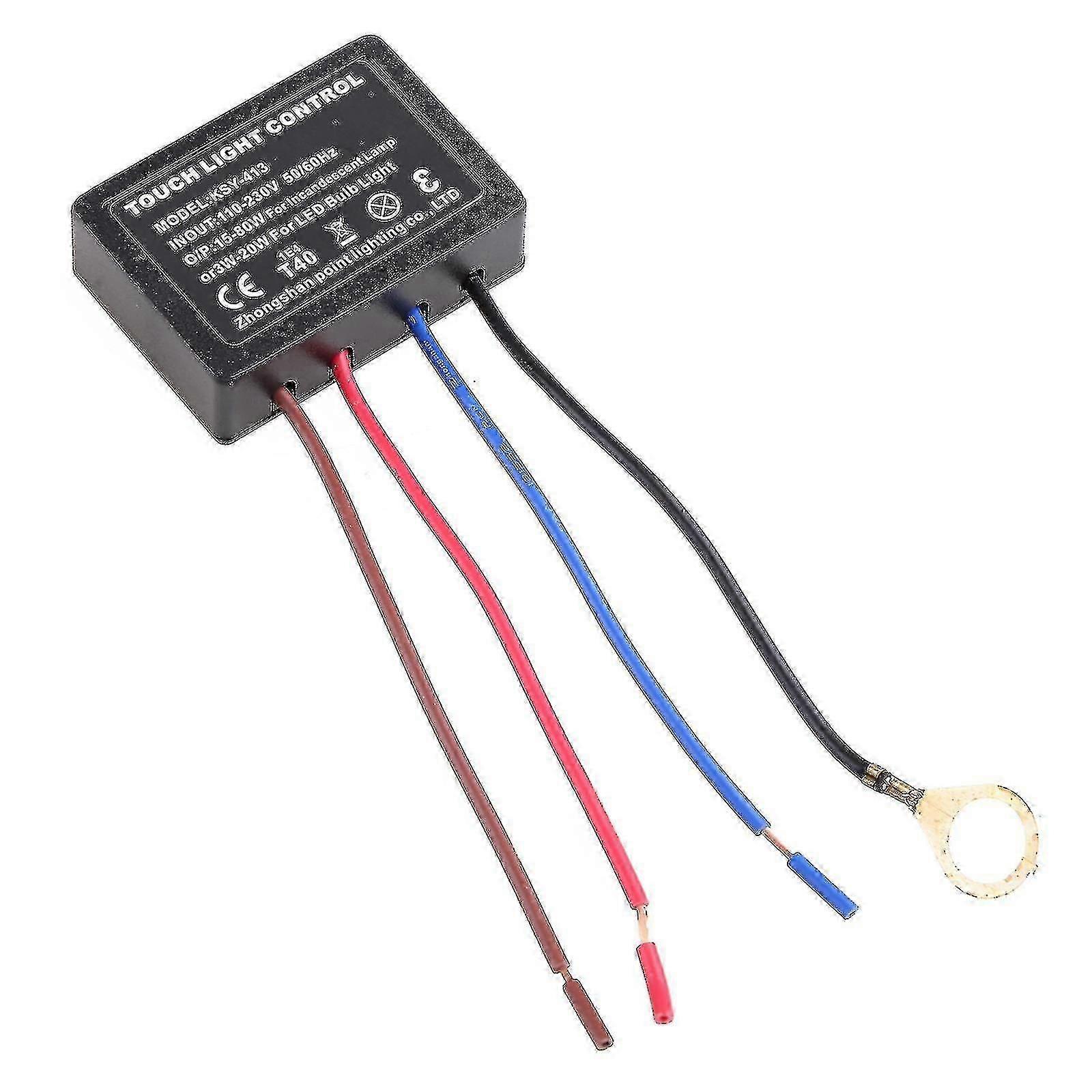 3 Way Switch Touch Sensor Desk Lamp Dimmer Module Touch Lamp Replacement Kit-Yvan