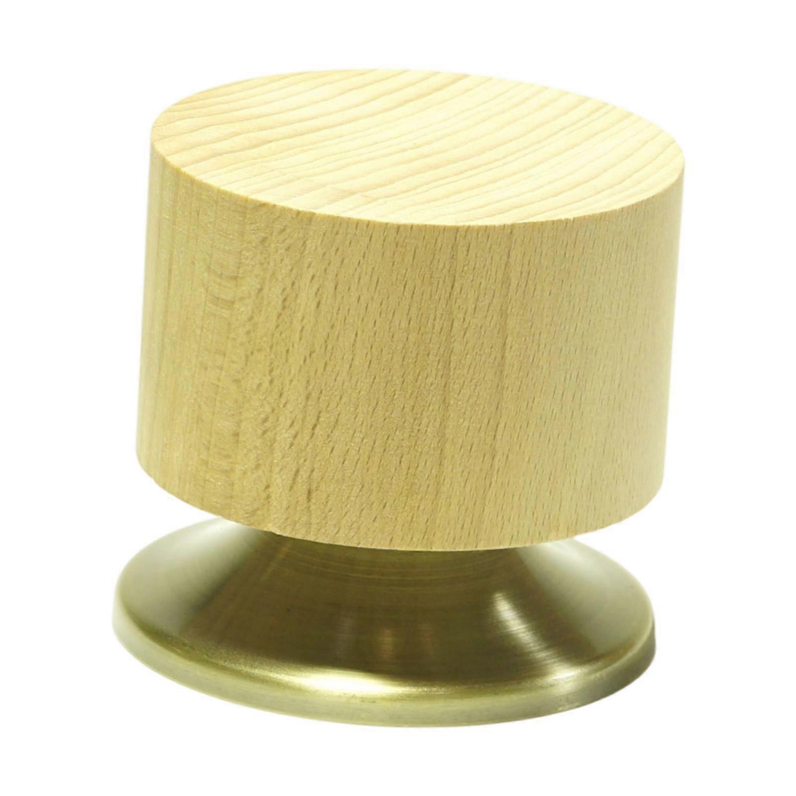 Wooden Model Round Work Platform Sturdy High Performance Handheld Accessory