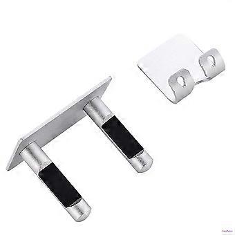 Wandhalterung aus Aluminiumlegierung mit Klebestreifen, Ersatzteil für Steckerhaken, passend für die Dyson Haartrocknerhalterung ()
