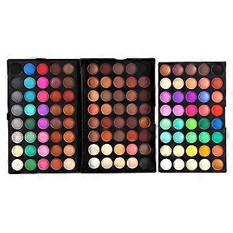 Palette de fards  paupires professionnels, 120 couleurs, scintillants et mats, kit de maquillage pour les yeux