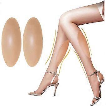 Anti-allergy Soft Silicone Calf Corrector Pads Adhesive Leg Gel Support 1 Pair
