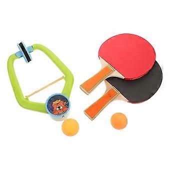 Adjustable Table Tennis Training Device for Practice 1Set Indoor Use