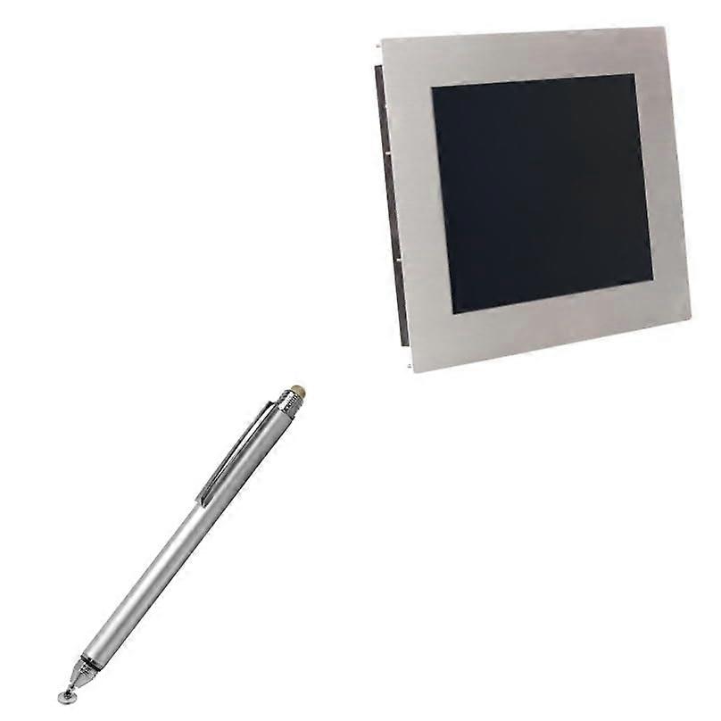 Stylus Pen for Touchscreen Dual Tip Precision Capacitive Stylus Metallic Silver
