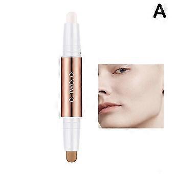 Konturenstift mit zwei Enden, 3,6 g, cremig, verblendbar, wasserfest, langanhaltender Highlighter & Bronzer