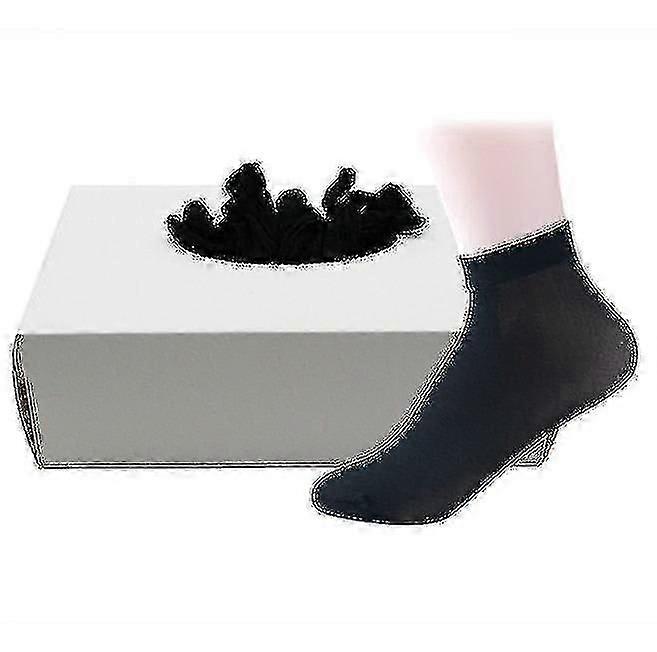 Socks Disposable Socks Good Elasticity Try On Blank Boxes