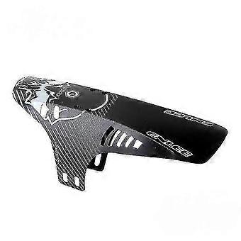 2 Rain Shields Dh Downhill Mud Removal Mountain Bike Saddle Universal Self-fenders (b Type - Front And Rear Of Mountain Models),l