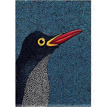 Penguin Street Pop Art Jigsaw Puzzle - Colorful Urban Style Artwork Puzzles SQZ364